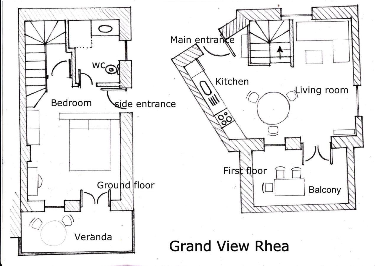 فيلا Grand View Rhea ميثيمْنا المظهر الخارجي الصورة